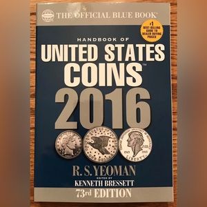 2016 - Official Blue Book Price Guide to United States Coins